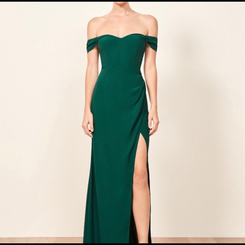 REFORMATION dress - Emerald Marylin Dress